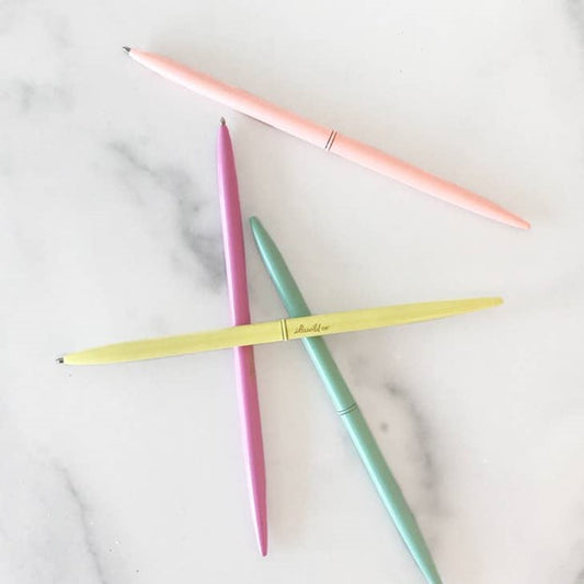 Pastel Brights Slim Pen Collection