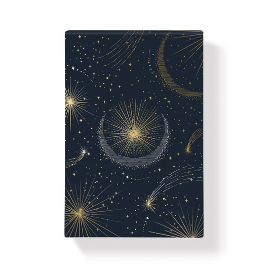 Shooting Star Bookcloth Notepad