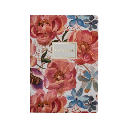 Heaven Flowers Slim Notebook (lined)