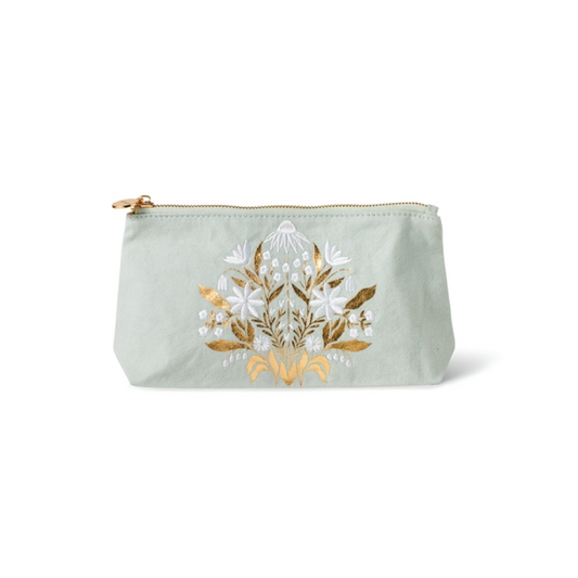 Canvas Pouch- Flower