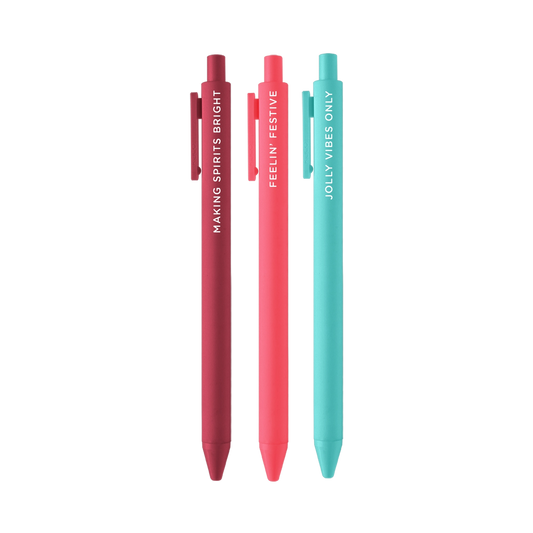 Holiday Jotter Pen (Set of 3)